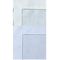 Hemstitched Hand Thread Drawn Linen Napkins